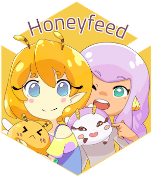 logo honey and bombon